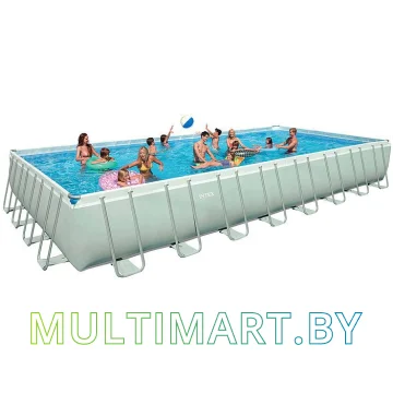 Каркасный бассейн Intex Rectangular Ultra Frame 975х488х132 (54990/28372) картинка 2